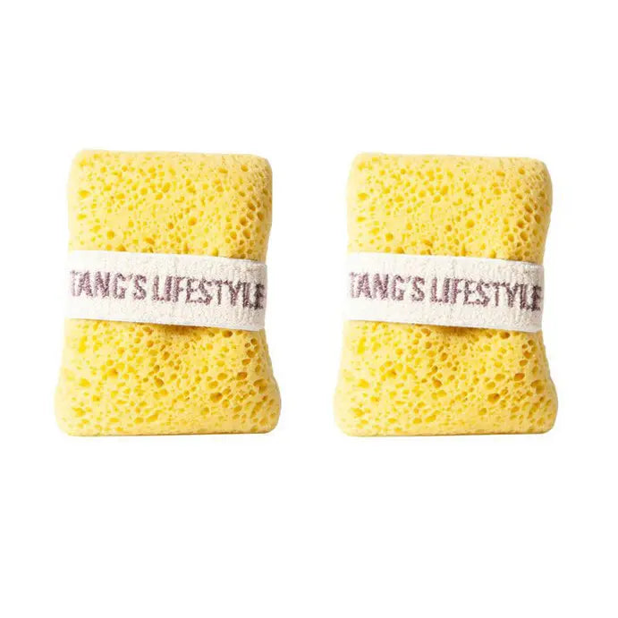 🔥LAST DAY 50% OFF🛒🧽 2-Pack Soft Bath Sponge with Soap Pocket | Quick Foaming Shower Scrub Sponge for Smooth Skin & Daily Body Cleaning ✨