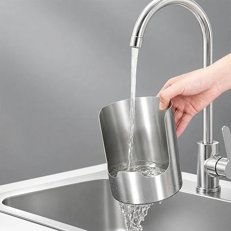 🧑🍳 Multi-Functional Kitchen Utensil Holder – Holds pot lids, spatulas & cutting boards. Thickened stainless steel, space‑saving. 🛡️✨