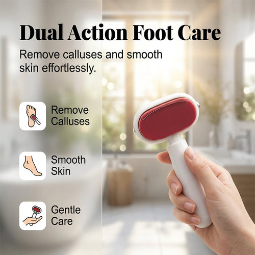 🎁50%OFF &😍 Hot sale Double-Sided Foot Scraper for Callus Removal