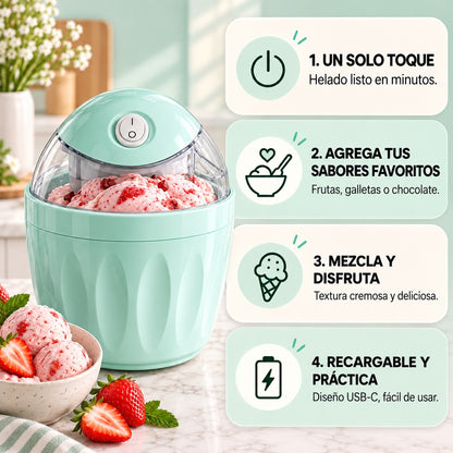 🔥 Special Offer: 55% OFF! 🍦 Personal Ice Cream Maker – Make Your Favorite Flavors at Home 🍓✨