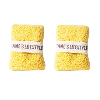 🔥LAST DAY 50% OFF🛒🧽 2-Pack Soft Bath Sponge with Soap Pocket | Quick Foaming Shower Scrub Sponge for Smooth Skin & Daily Body Cleaning ✨