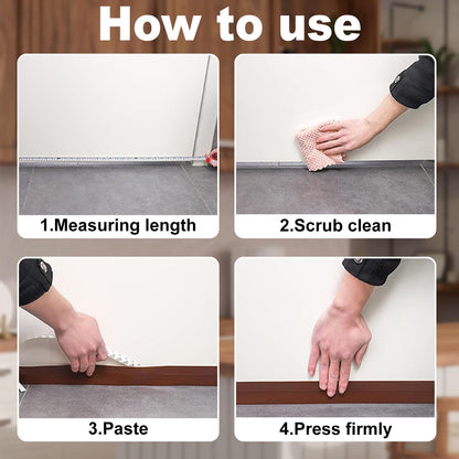 Silicone Seal Strip for Doors, Strong Adhesive Weather Stripping 16.4Ft*1.38in