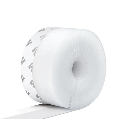 Silicone Seal Strip for Doors, Strong Adhesive Weather Stripping 16.4Ft*1.38in